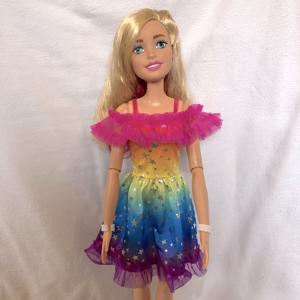 Just Play Barbie Mattel 28” My Size Large Barbie Doll